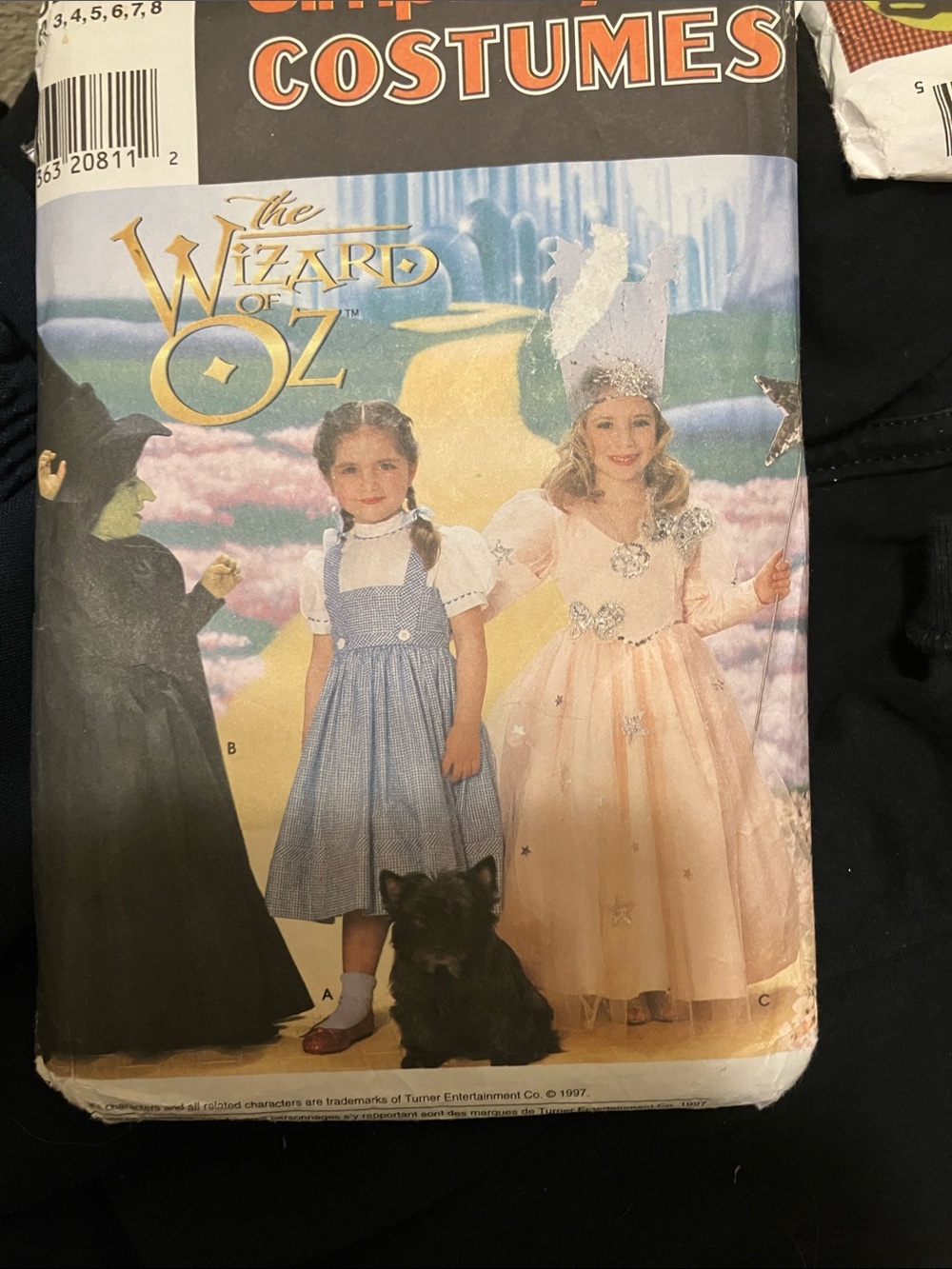 Simplicity Girls' Wizard of Oz Dorothy & Glinda Costume Set - Blue & Pink